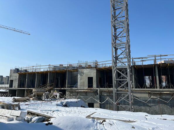 Ход строительства 27 февраля 2025