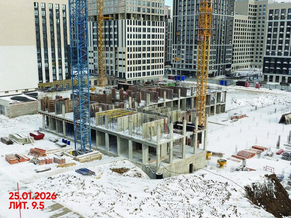 Ход строительства 27 января 2026