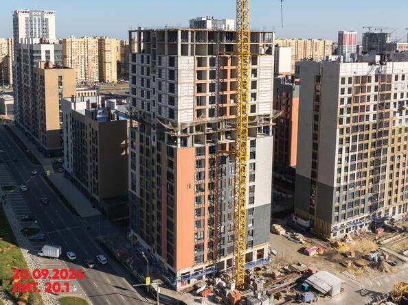 Ход строительства 25 сентября 2024