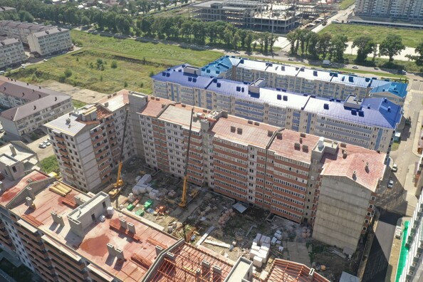 Ход строительства 4 августа 2022