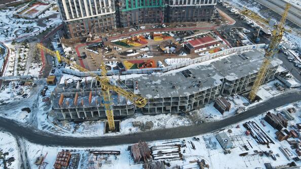 Ход строительства 5 февраля 2024