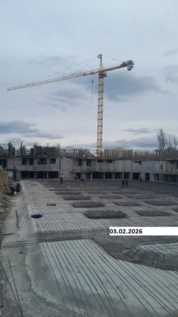Ход строительства 3 февраля 2026