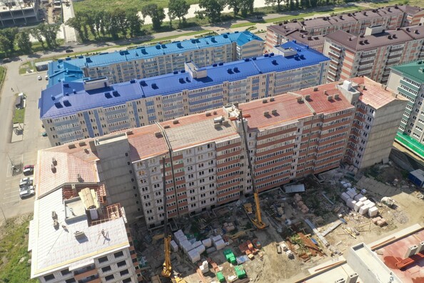 Ход строительства 4 августа 2022