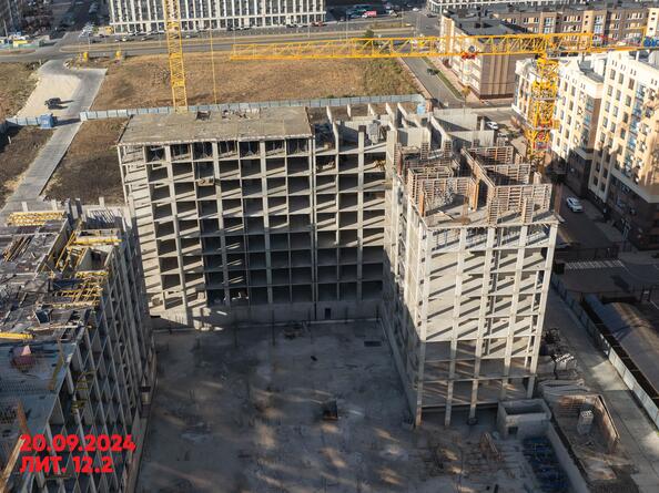Ход строительства 25 сентября 2024