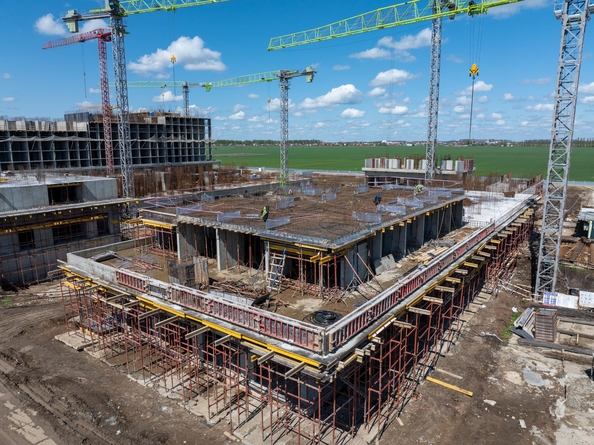 Ход строительства 28 апреля 2025