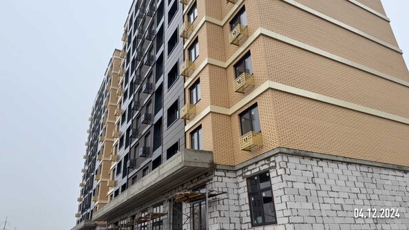 Ход строительства 4 декабря 2024