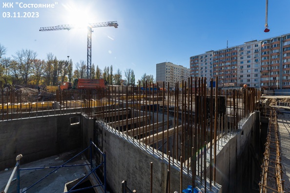 Ход строительства 8 ноября 2023