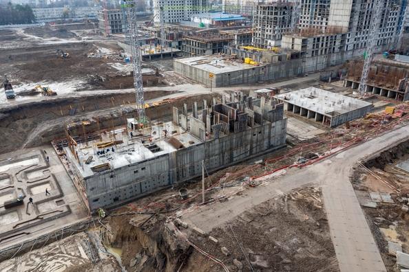 Ход строительства 29 декабря 2023