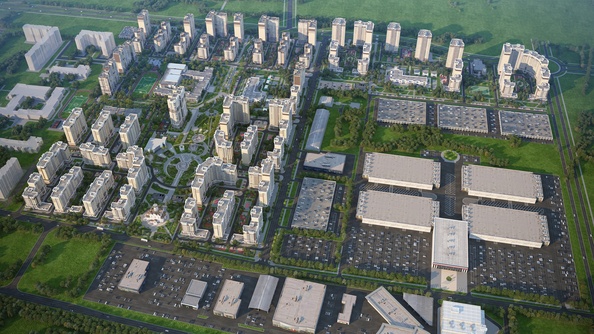 Панорама NEO-квартала Красная Площадь