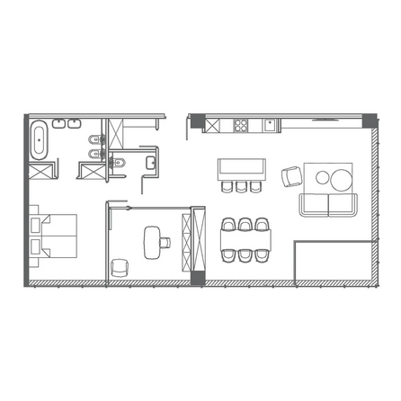 Планировка Номер 109 м²