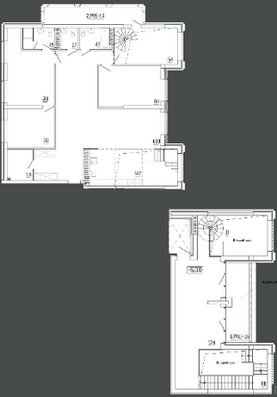 Планировка 4-комн 178,4 м²