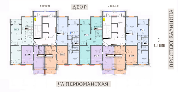 Типовой план этажа