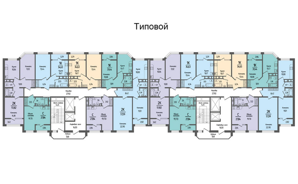 Типовой план этажа