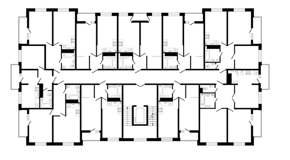 Типовая планировка этажа
