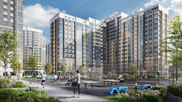 
  Продается 2-комн. квартира 60.41 м², в ЖК Долина, литер 3. Фото 1.