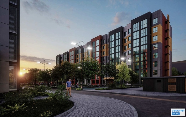
  Продается 1-комн. квартира 40.8 м², в ЖК Родной дом 2, литер 1. Фото 1.