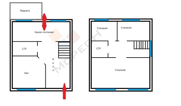 
   Продам дом, 136 м², Яблоновский

. Фото 15.