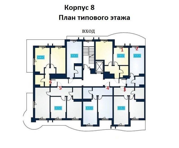 
   Продам 1-комнатную, 31.41 м², Володарского ул, 6

. Фото 14.