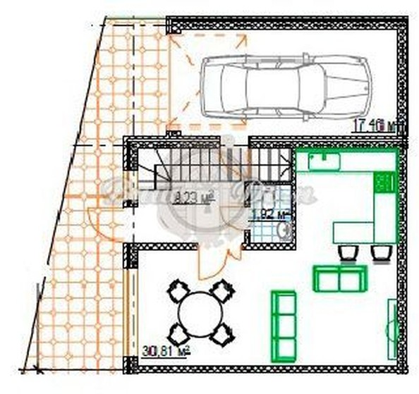 
   Продам 4-комнатную, 122 м², Генералова ул, 15

. Фото 19.