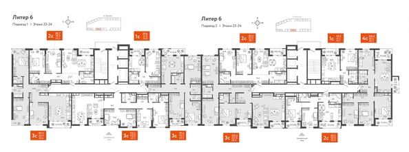 
   Продам 2-комнатную, 80.7 м², Колхозная ул, 5/2 к3

. Фото 1.