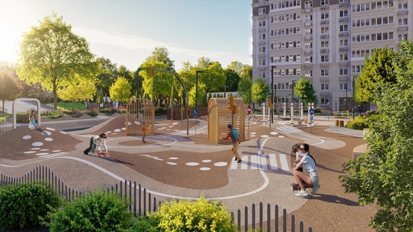 
  Продается 1-комн. квартира, 35.7 м², ЖК Облака-3, дом 1
. Фото 10.