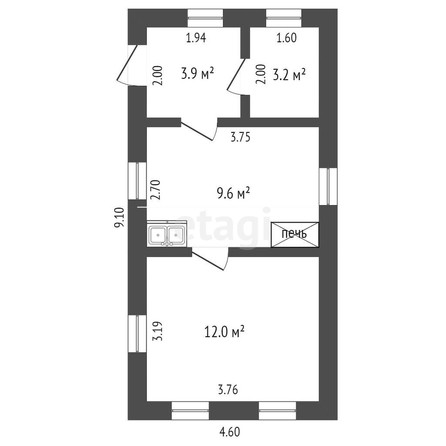 
   Продам дом, 28.7 м², Краснодар

. Фото 15.