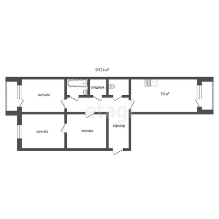 
   Продам 2-комнатную, 66.7 м², 5-я Дорожная ул, 68/1

. Фото 28.