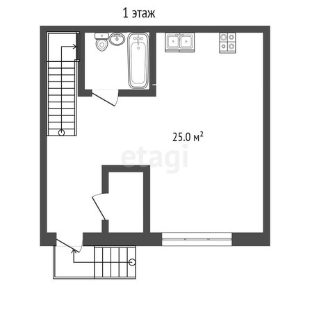 
   Продам 4-комнатную, 110 м², Геодезическая ул, 26

. Фото 30.