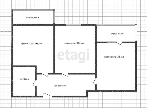 
   Продам 2-комнатную, 56.2 м², Природная ул, 10б/1

. Фото 25.