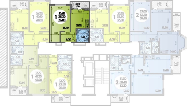 
   Продам 1-комнатную, 36.8 м², Героя Владислава Посадского ул, 17

. Фото 1.