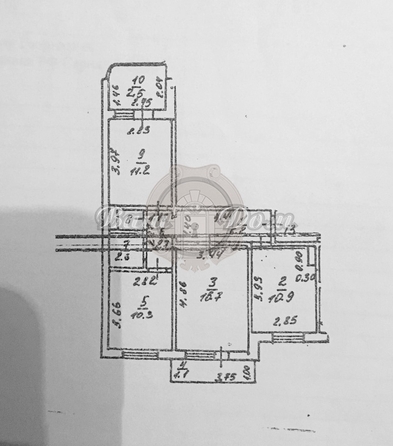 
   Продам 3-комнатную, 61.6 м², Жуковского ул, 2А

. Фото 23.