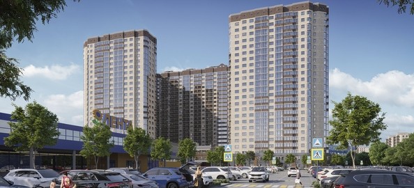 
   Продам 2-комнатную, 56.6 м², Гулливер, литера 1

. Фото 3.