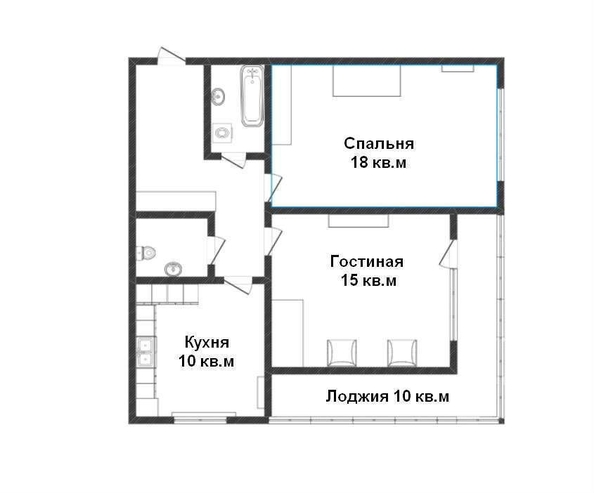 
   Продам 2-комнатную, 65 м², Ленина ул, 146

. Фото 26.