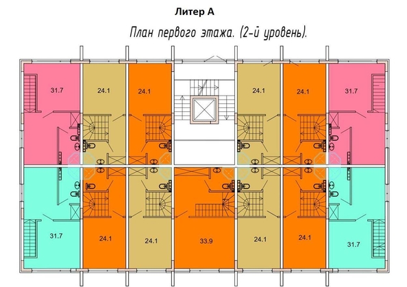 
   Продам 1-комнатную, 25.1 м², Львовская ул, 74А

. Фото 18.