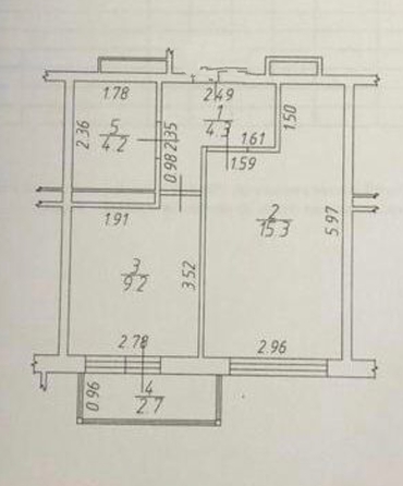 
   Продам 1-комнатную, 36 м², Ивана Голубца ул, 147

. Фото 11.