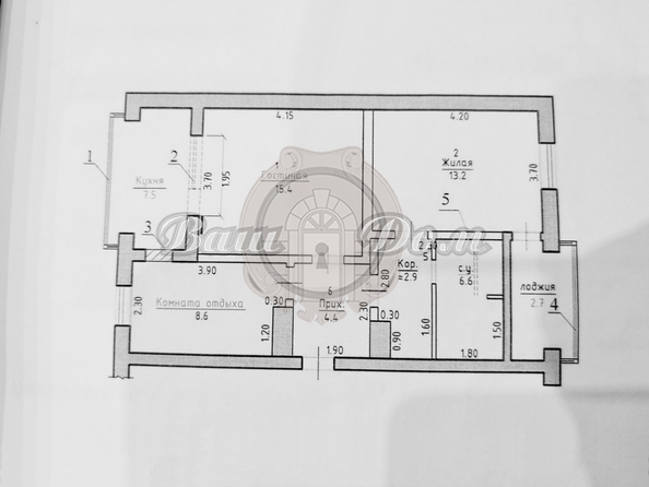 
  Продается 2-комн. квартира 58.2 м². Фото 26.