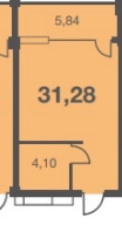 
   Продам 1-комнатную, 31.28 м², Старошоссейная ул, 5к8

. Фото 2.