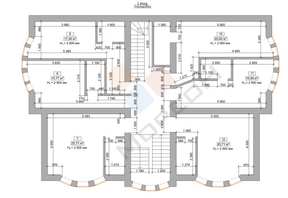 
   Продам помещение свободного назначения, 512.3 м², Академика Павлова ул, 27

. Фото 45.