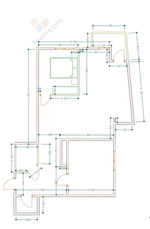 
   Продам 3-комнатную, 89 м², Бытха ул, 2/5

. Фото 26.