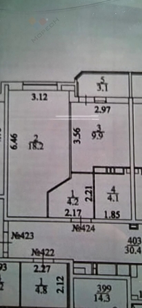 
   Продам 1-комнатную, 36.4 м², Героя Яцкова И.В. ул, 19к2

. Фото 38.