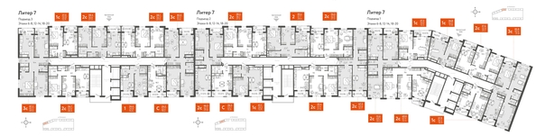 
   Продам 2-комнатную, 67.75 м², Колхозная ул, 5/2 к1

. Фото 2.