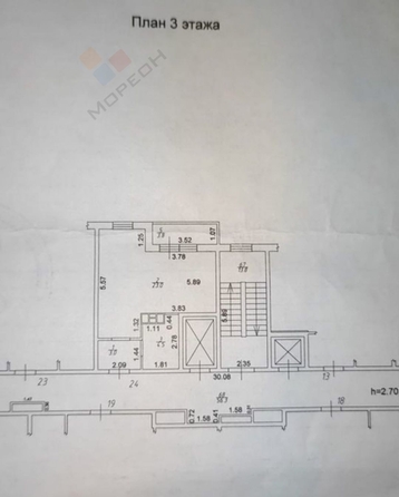 
   Продам студию, 30.5 м², Командорская ул, 1к1

. Фото 12.