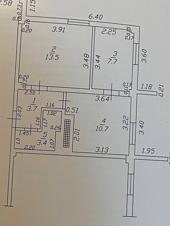 
   Продам 2-комнатный апартамент, 39 м², Лазурная ул, 16

. Фото 12.