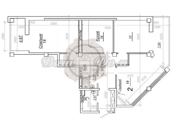 
   Продам 3-комнатную, 95 м², Курзальная ул, 40а

. Фото 4.