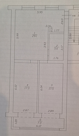 
   Продам 2-комнатную, 71 м², Краснозеленых ул, 29/1

. Фото 28.