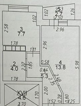 
   Продам 1-комнатную, 36 м², Парковая ул, 91к1

. Фото 16.