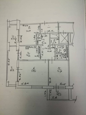 
   Продам 3-комнатную, 82 м², Победы ул, 58

. Фото 9.