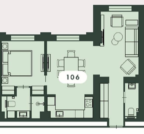 
   Продам 3-комнатную, 52.4 м², Виноградная ул, 14

. Фото 2.