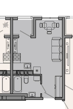 
   Продам 1-комнатную, 26.5 м², Ленина ул, 280/2

. Фото 7.