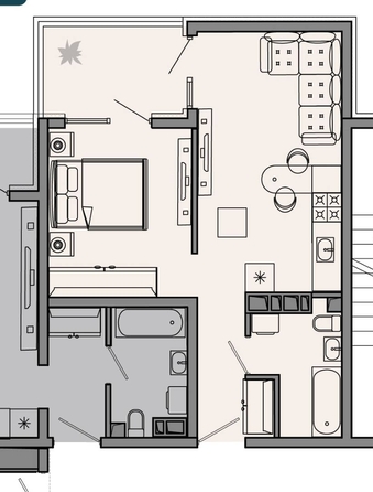 
   Продам 1-комнатную, 38.8 м², Ленина ул, 280/2

. Фото 7.